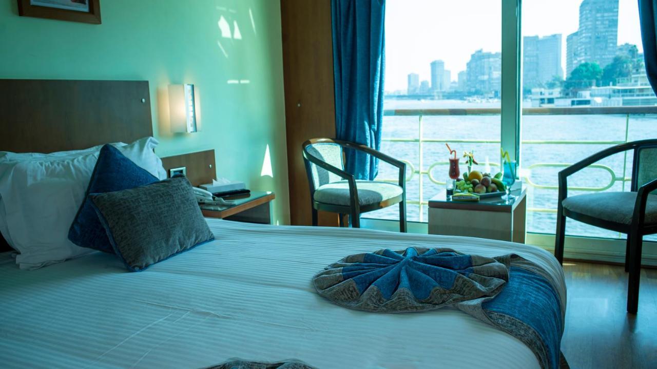 Nile View Jewel Hotel Kairo Exteriör bild